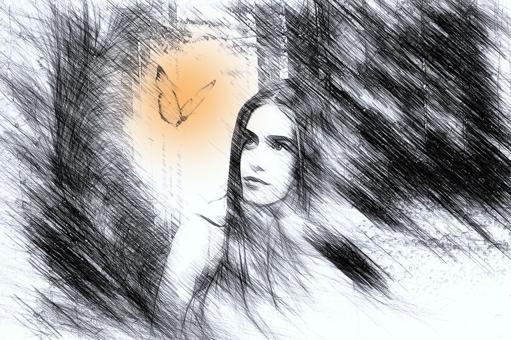 Illustration for the poem Wow